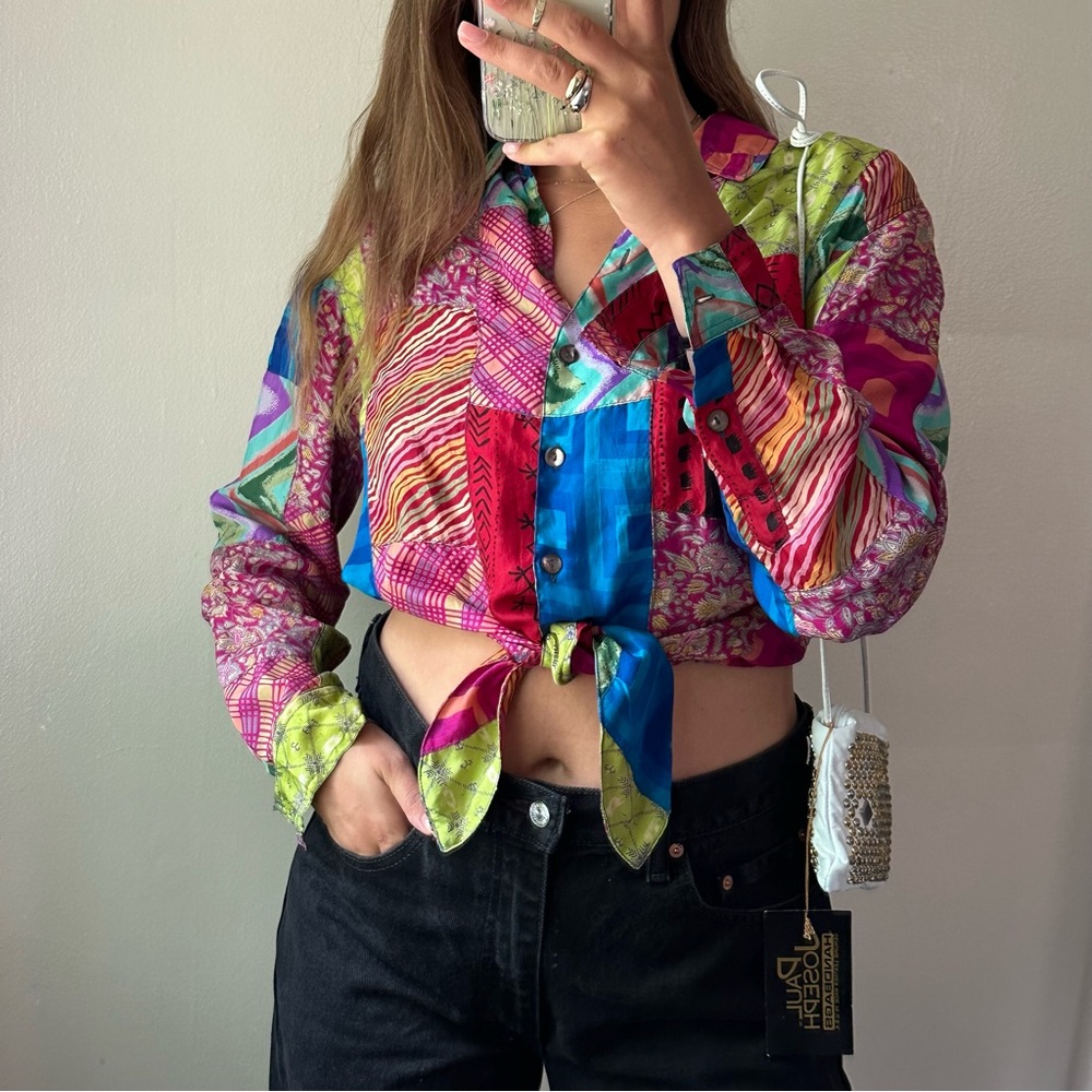 Chicos silk top